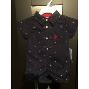 Baby Boy U.S Polo Assn Romper